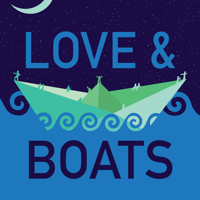 Love and Boats small square